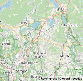 Mappa 23893 Cassago Brianza LC, Italia (7.39)