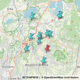 Mappa Via Lavello, 23892 Bulciago LC, Italia (3.28)