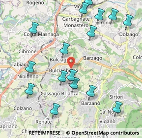 Mappa Via Lavello, 23892 Bulciago LC, Italia (2.37313)