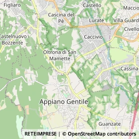 Mappa Oltrona di San Mamette