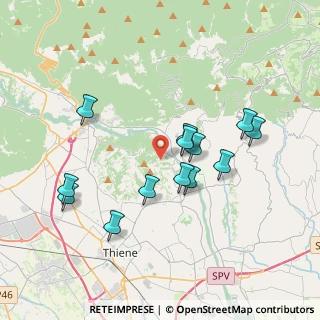 Mappa Via Rosa, 36030 Lugo di Vicenza VI, Italia (3.45077)
