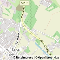 Map Maserada sul Piave