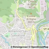 Peta Almenno San Salvatore