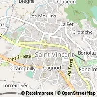 Map Saint-Vincent