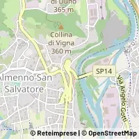 지도 Almenno San Salvatore