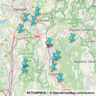 Mappa Via Tiziano, 21040 Venegono Superiore VA, Italia (4.6)