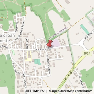 Mappa Via Roma, 40, 22070 Oltrona di San Mamette, Como (Lombardia)