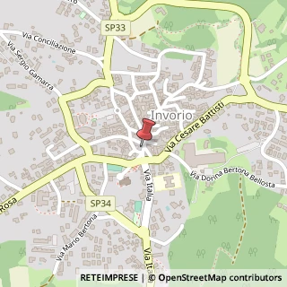 Mappa Piazza Vittorio Veneto, 9, 28045 Invorio, Novara (Piemonte)