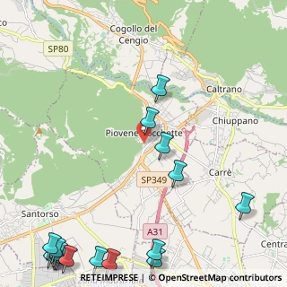 Mappa Via Liberta', 36013 Piovene Rocchette VI, Italia (3.46813)