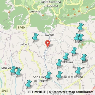 Mappa Via Lavarda, 36063 Marostica VI, Italia (3.004)