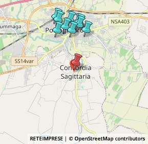 Mappa Concordia, 30023 Concordia Sagittaria VE, Italia (1.97909)