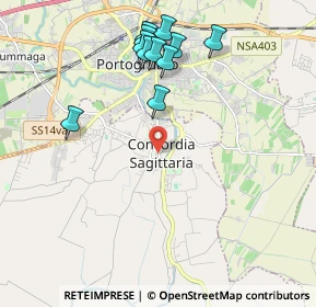 Mappa Concordia, 30023 Concordia Sagittaria VE, Italia (2.09727)
