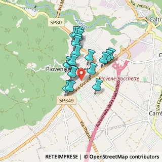 Mappa Quartiere De Gasperi, 36013 Piovene Rocchette VI, Italia (0.632)