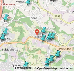 Mappa Via Forte, 23890 Barzago LC, Italia (1.4705)