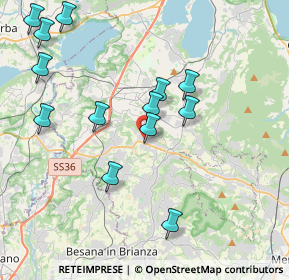 Mappa Via Forte, 23890 Barzago LC, Italia (4.20538)