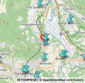Mappa Via Vittorio Emanuele II, 23881 Airuno LC, Italia (2.87071)