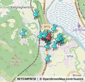 Mappa Via Vittorio Emanuele II, 23881 Airuno LC, Italia (0.465)