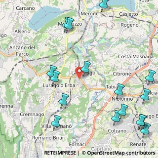 Mappa Via Statale, 22045 Lambrugo CO, Italia (2.91188)
