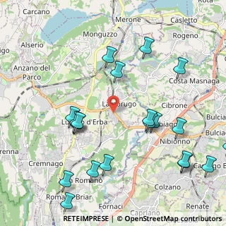 Mappa Via Statale, 22045 Lambrugo CO, Italia (2.528)