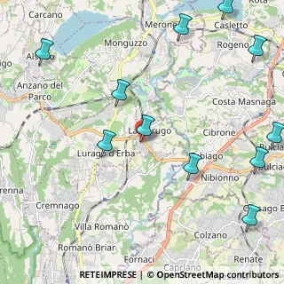 Mappa Via Statale, 22045 Lambrugo CO, Italia (2.85727)