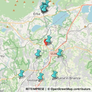 Mappa Via Statale, 22045 Lambrugo CO, Italia (5.48462)