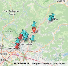 Mappa Via Enrico Fermi, 24021 Albino BG, Italia (7.36615)