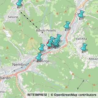Mappa Via Enrico Fermi, 24021 Albino BG, Italia (1.60273)