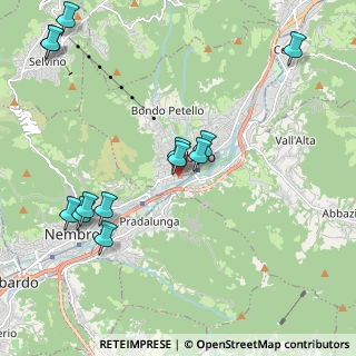 Mappa Via Enrico Fermi, 24021 Albino BG, Italia (2.38538)