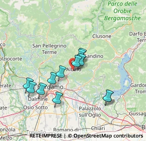 Mappa Via Enrico Fermi, 24021 Albino BG, Italia (12.57667)