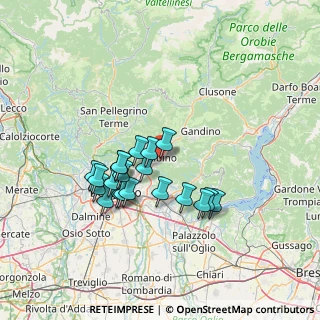 Mappa Via Enrico Fermi, 24021 Albino BG, Italia (12.019)