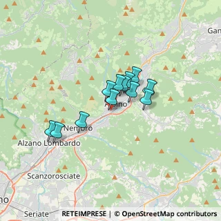 Mappa Via Enrico Fermi, 24021 Albino BG, Italia (2.30167)