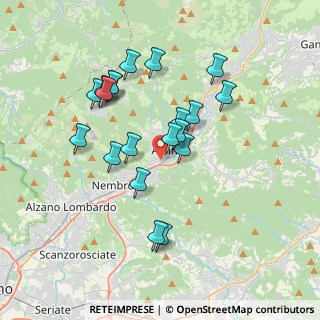 Mappa Via Enrico Fermi, 24021 Albino BG, Italia (3.3335)