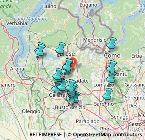 Mappa Via Nicolao, 21043 Castiglione Olona VA, Italia (12.434)