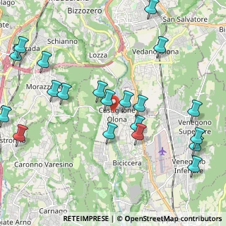 Mappa Via Nicolao, 21043 Castiglione Olona VA, Italia (2.51)