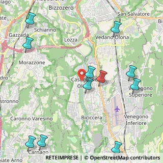 Mappa Via Nicolao, 21043 Castiglione Olona VA, Italia (2.77091)