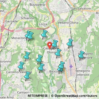 Mappa Via Nicolao, 21043 Castiglione Olona VA, Italia (2.00214)