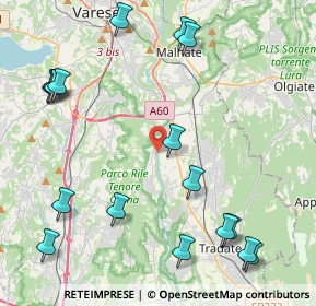 Mappa Via Nicolao, 21043 Castiglione Olona VA, Italia (5.40059)