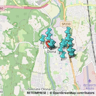 Mappa Via Nicolao, 21043 Castiglione Olona VA, Italia (0.6335)