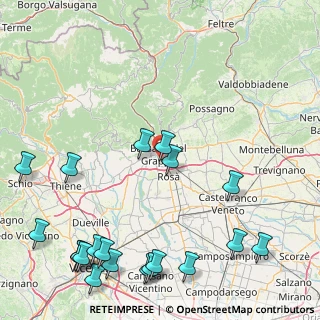 Mappa Via Giacomo Leopardi, 36061 Bassano del Grappa VI, Italia (23.9115)