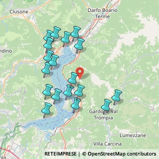 Mappa Via Zone, 25050 Zone BS, Italia (7.70278)