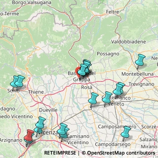 Mappa Viale Aldo Moro, 36061 Bassano del Grappa VI, Italia (19.0775)