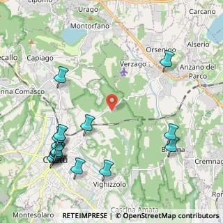 Mappa Via Cascina Varenna, 22063 Cantù CO, Italia (2.70188)