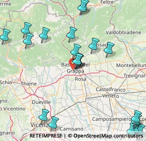 Mappa Via Santa Bertilla, 36061 Bassano del Grappa VI, Italia (21.422)