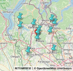 Mappa Via Giuseppe Mazzini, 21043 Castiglione Olona VA, Italia (11.86818)