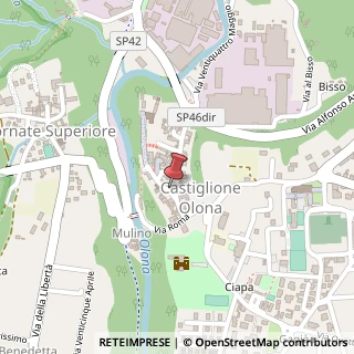 Mappa Piazza Garibaldi, 3, 21043 Castiglione Olona, Varese (Lombardia)