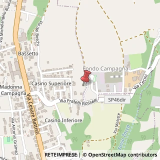 Mappa Via F.lli Rosselli, 25, 21043 Castiglione Olona, Varese (Lombardia)