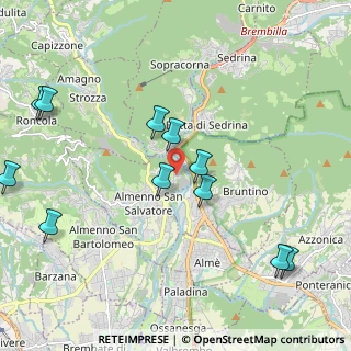 Mappa Via Regina Teodolinda, 24031 Almenno San Salvatore BG, Italia (2.35182)