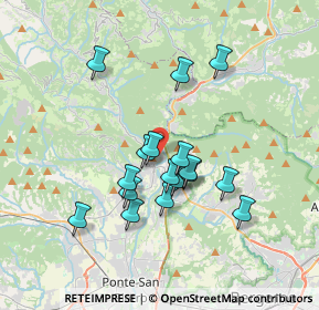 Mappa Via Regina Teodolinda, 24031 Almenno San Salvatore BG, Italia (3.03412)