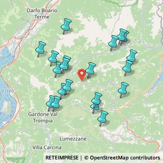 Mappa Via Santellone, 25060 Marmentino BS, Italia (7.7555)