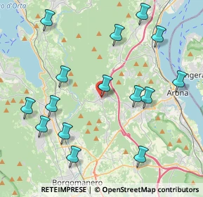 Mappa Vicolo de Carlini, 28045 Invorio NO, Italia (4.65)